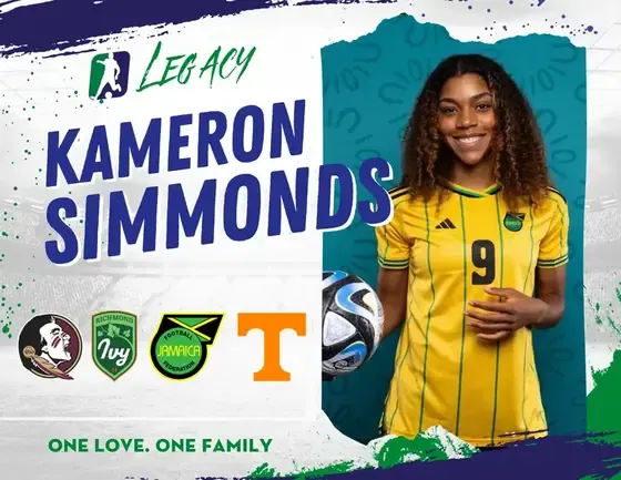 Kameron Simmonds, Own Touch alumni commitment