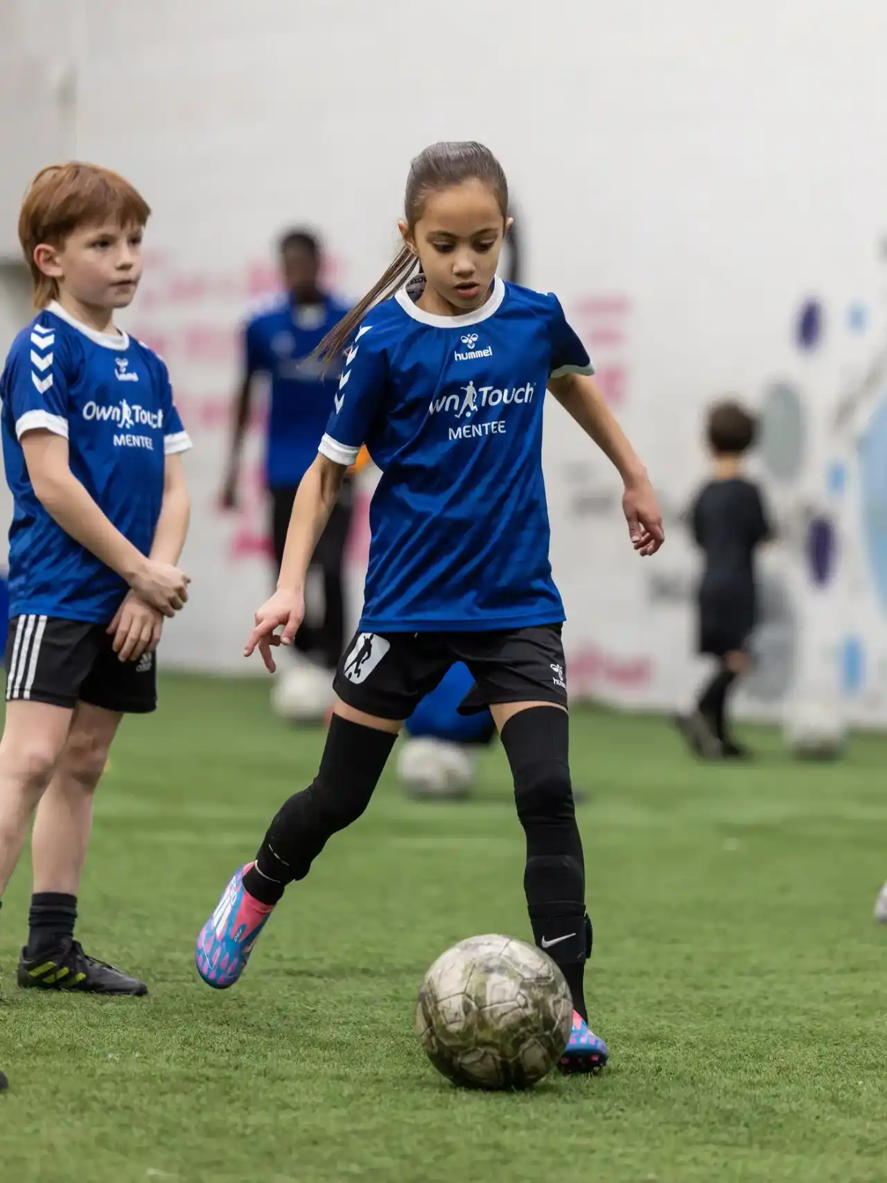Own Touch players during an indoor training session in Charlotte